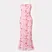Floral suspender dress